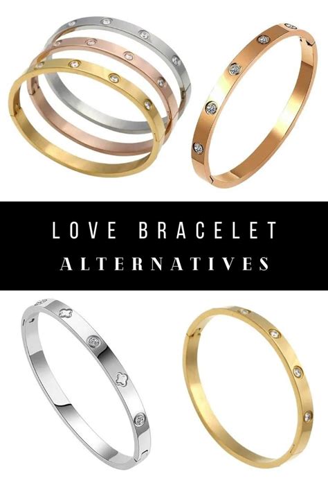 cartier love bracelet look alike